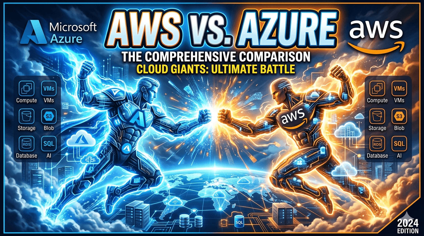AWS vs. Azure: A Comprehensive Comparison of the Cloud Giants